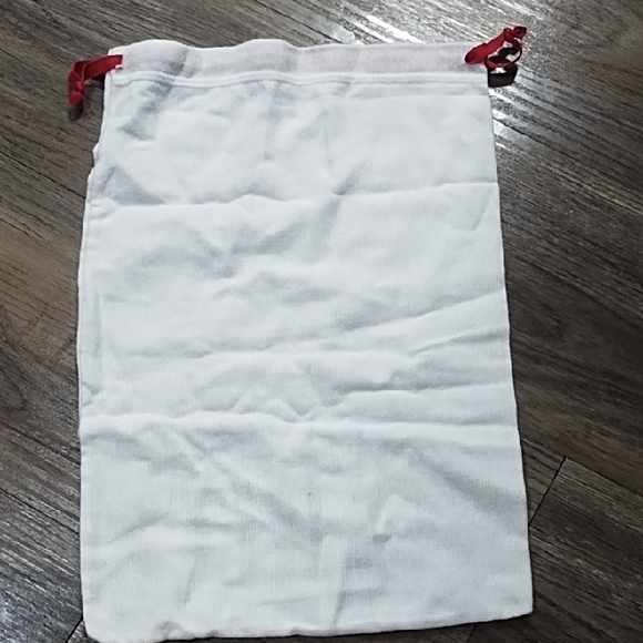 SCHUTZ White Bag with Black Logo and Red Accents - Picture 4 of 4